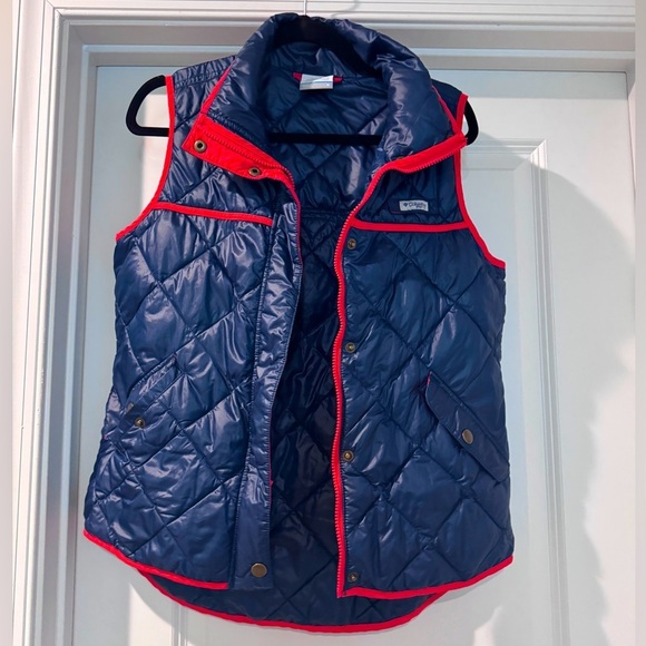 Columbia PFG Harborside Outdoor Diamond Quilted Vest Size Medium - Picture 1 of 7